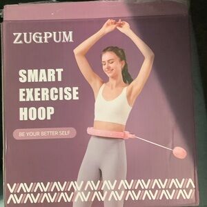 Smart Exercise Hoop in Pink
